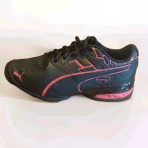 PUMA Women's Tazon 6 Sneaker - Black/Rose - Size 7.5